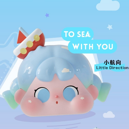 Mini Face QOQO Be Curious To Sea With You Series Toy Figure