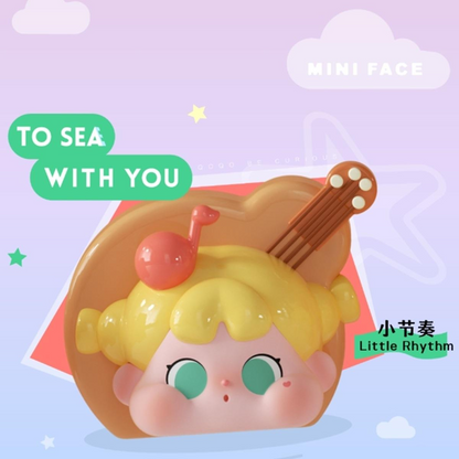 Mini Face QOQO Be Curious To Sea With You Series Toy Figure