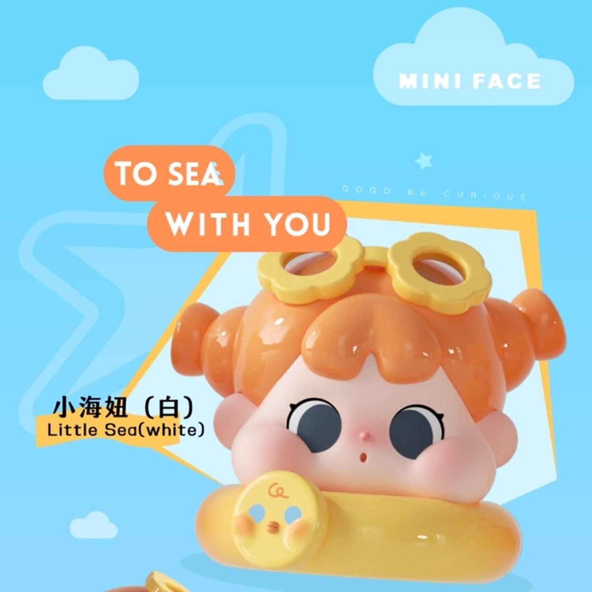 Mini Face QOQO Be Curious To Sea With You Series Toy Figure