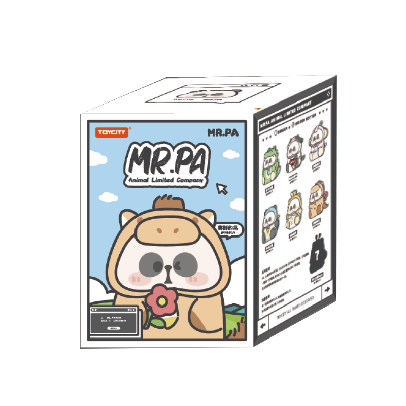 Mr.Pa-Pa Pa Ainimal Limited Company Series Plush Dolls Blind Box