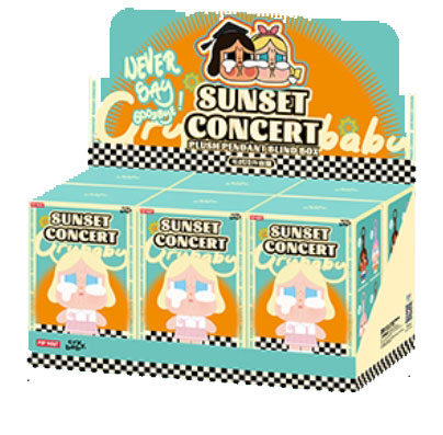 CRYBABY Sunset Concert Series-Plush Pendant Dolls Blind Box